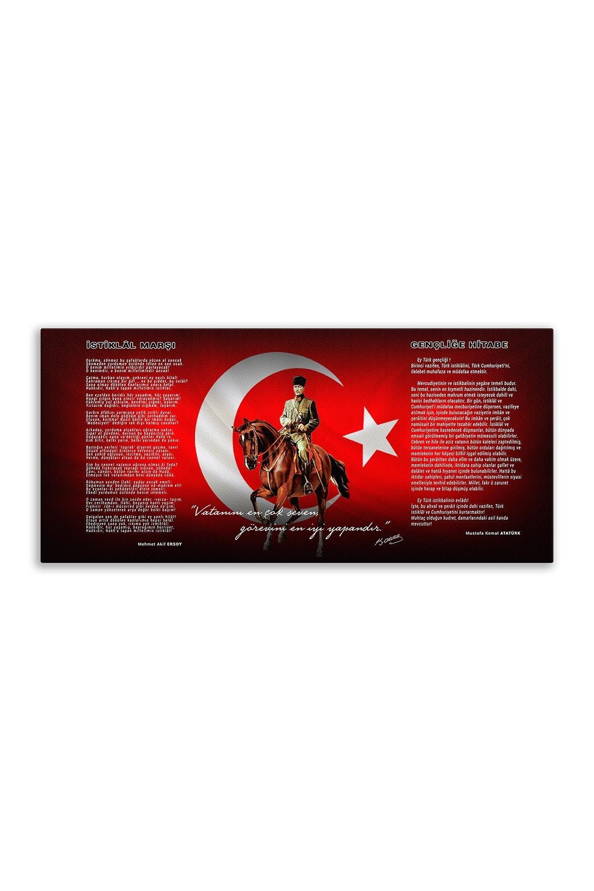 Atatürk Dekoratif Kanvas Tablo