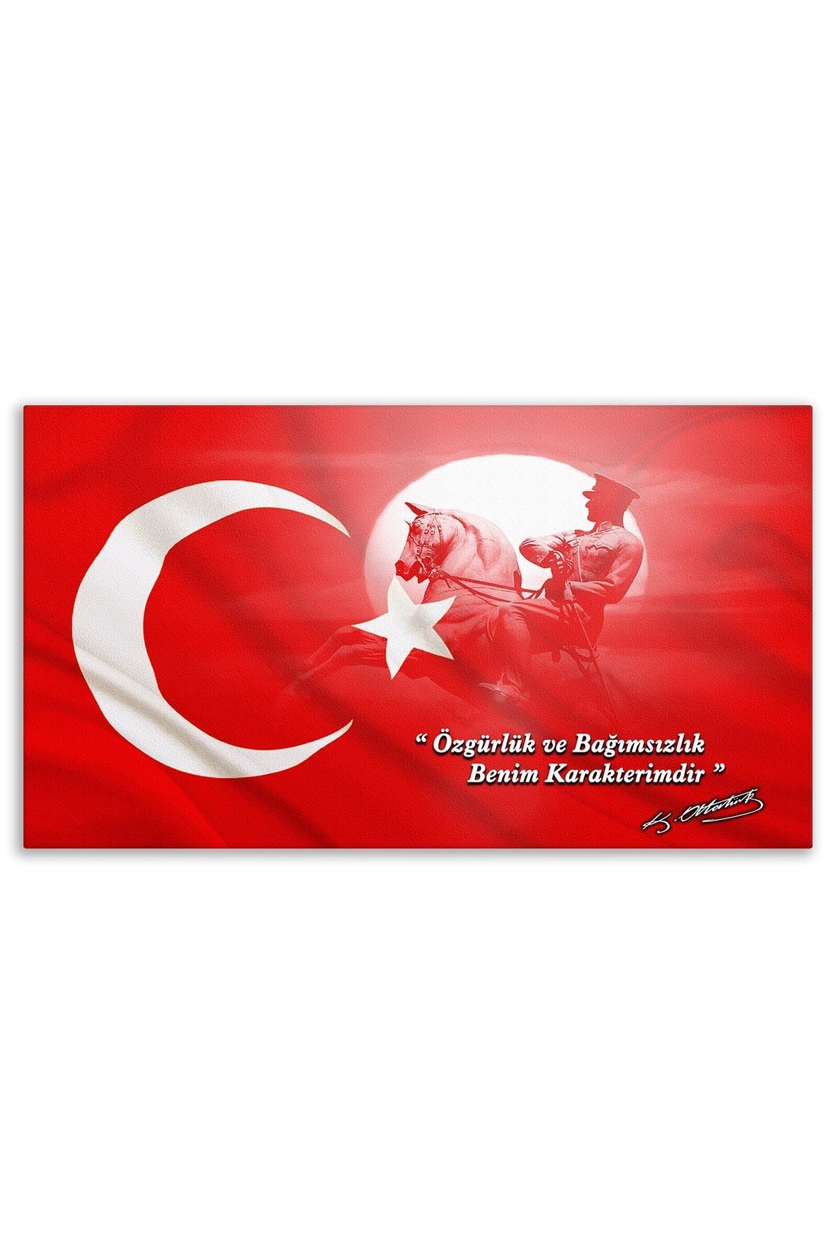 Atatürk Dekoratif Kanvas Tablo