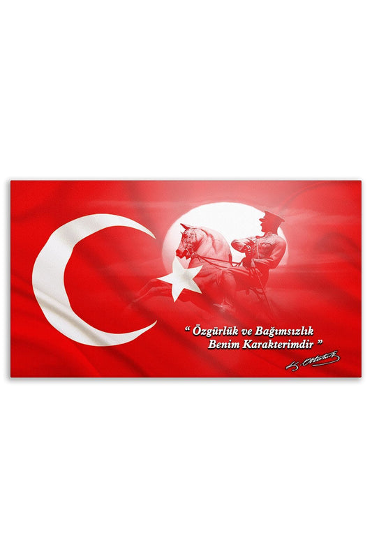Atatürk Dekoratif Kanvas Tablo