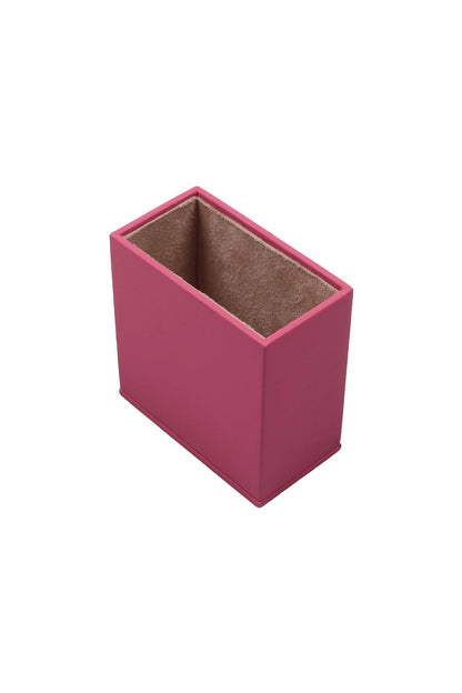Deri Sümen Takımı Pembe – 8 Parça Premium Masa Aksesuarı