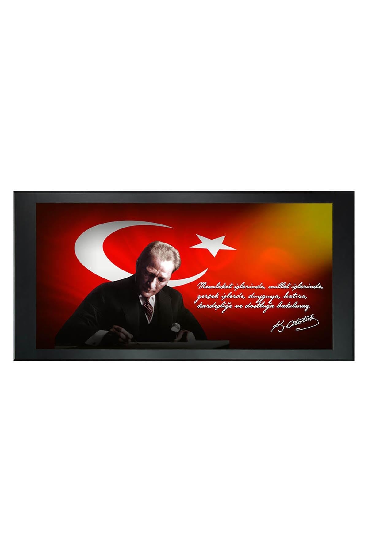 Atatürk Resimli Makam Panosu - RMP004-2