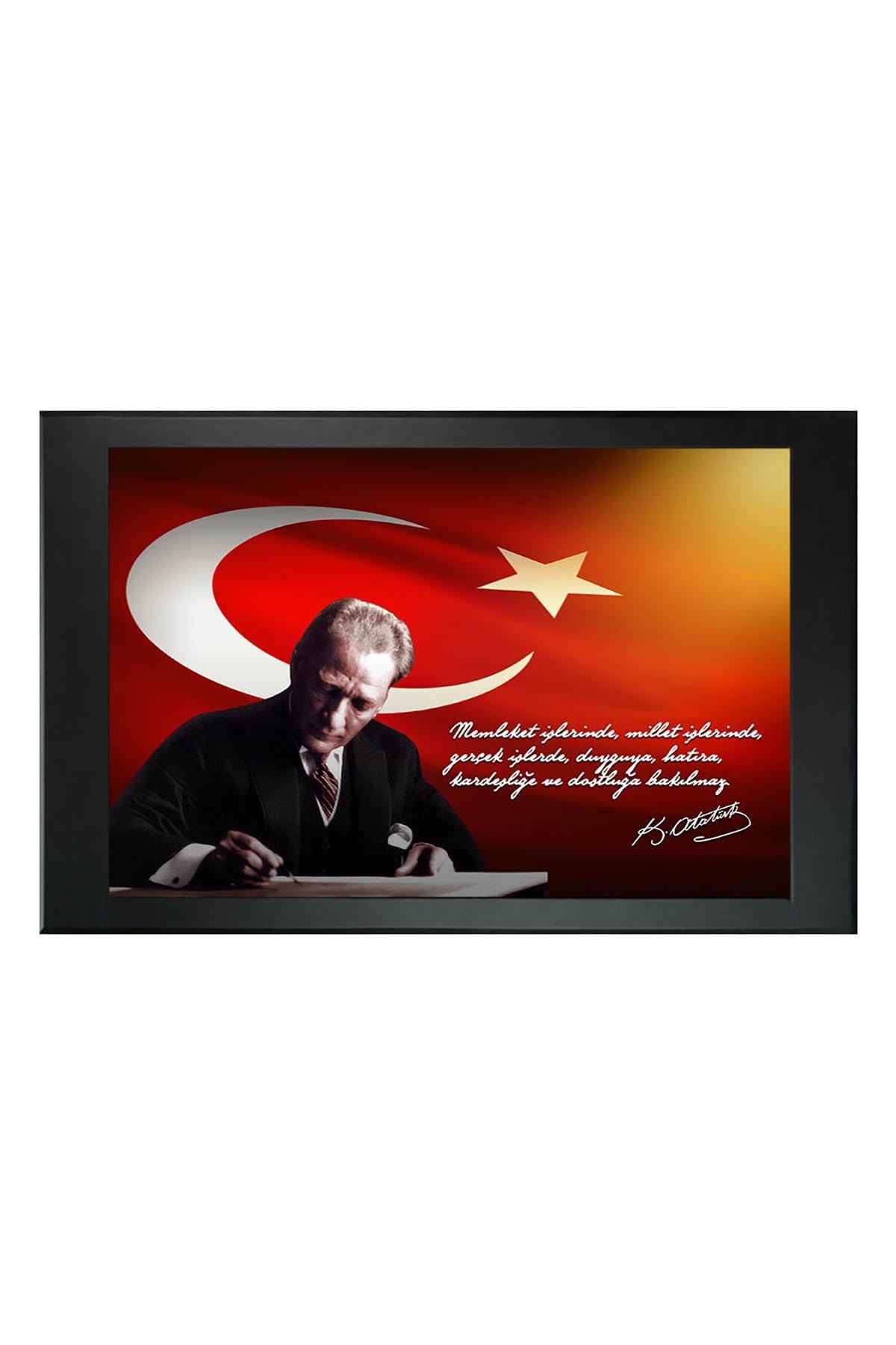 Atatürk Resimli Makam Panosu - RMP004-3