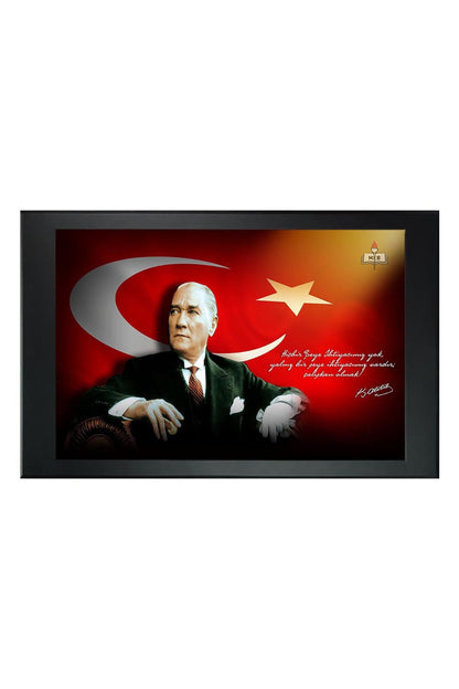 Atatürk Resimli Makam Panosu - RMP009-1
