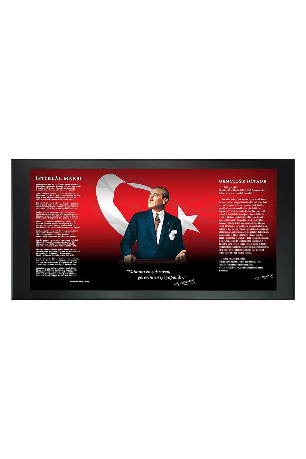 Atatürk Resimli Makam Panosu - RMP0013-1