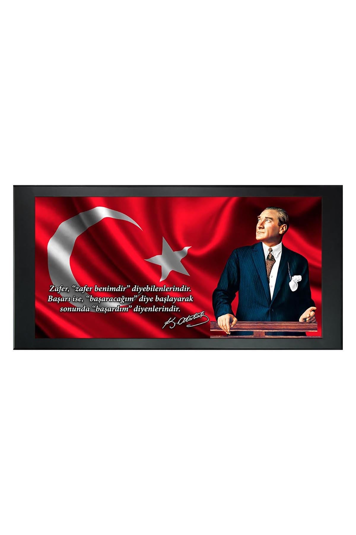 Atatürk Resimli Makam Panosu - RMP027-1