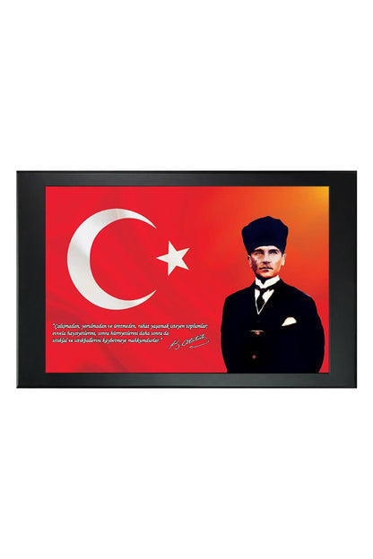 Atatürk Resimli Makam Panosu - RMP031-2
