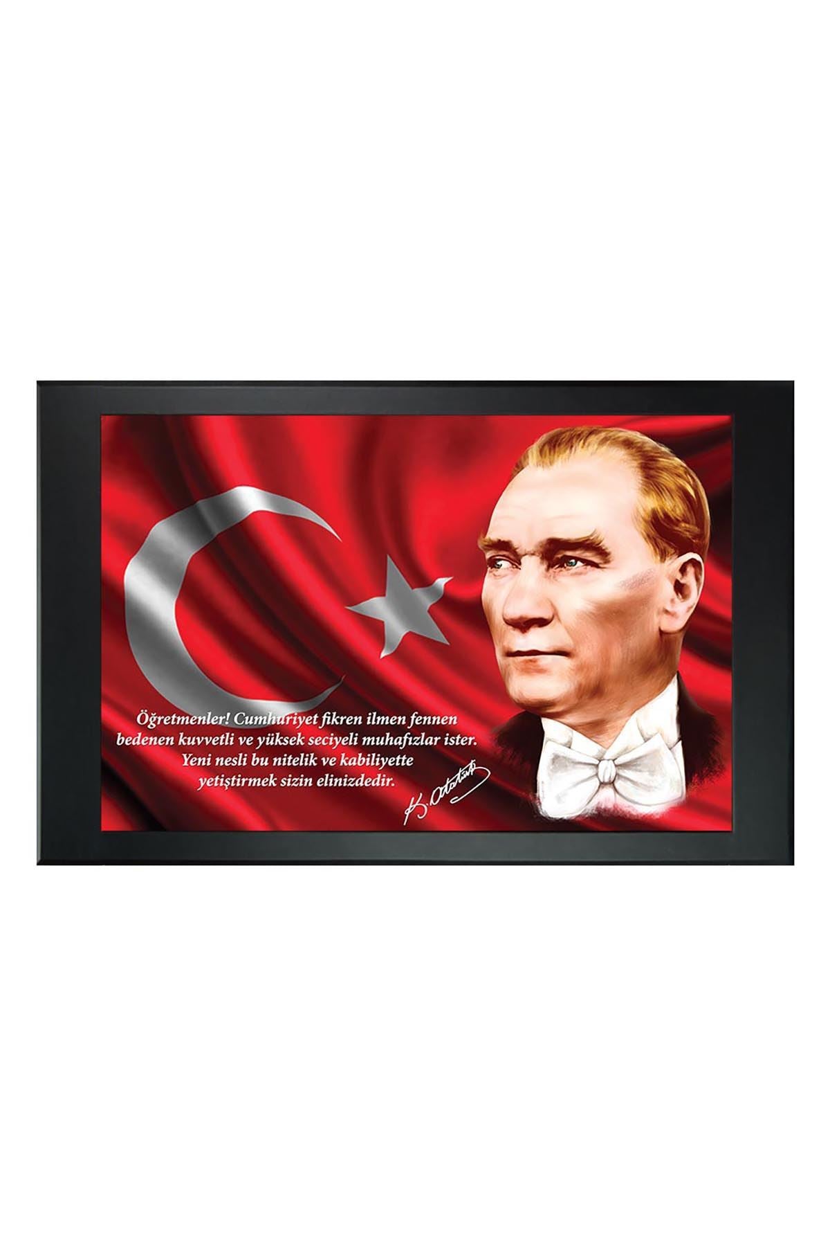 Atatürk Resimli Makam Panosu - RMP034-1