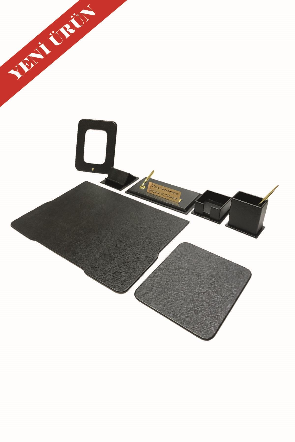 Elegance Sümen Takımı Siyah 8 Parça