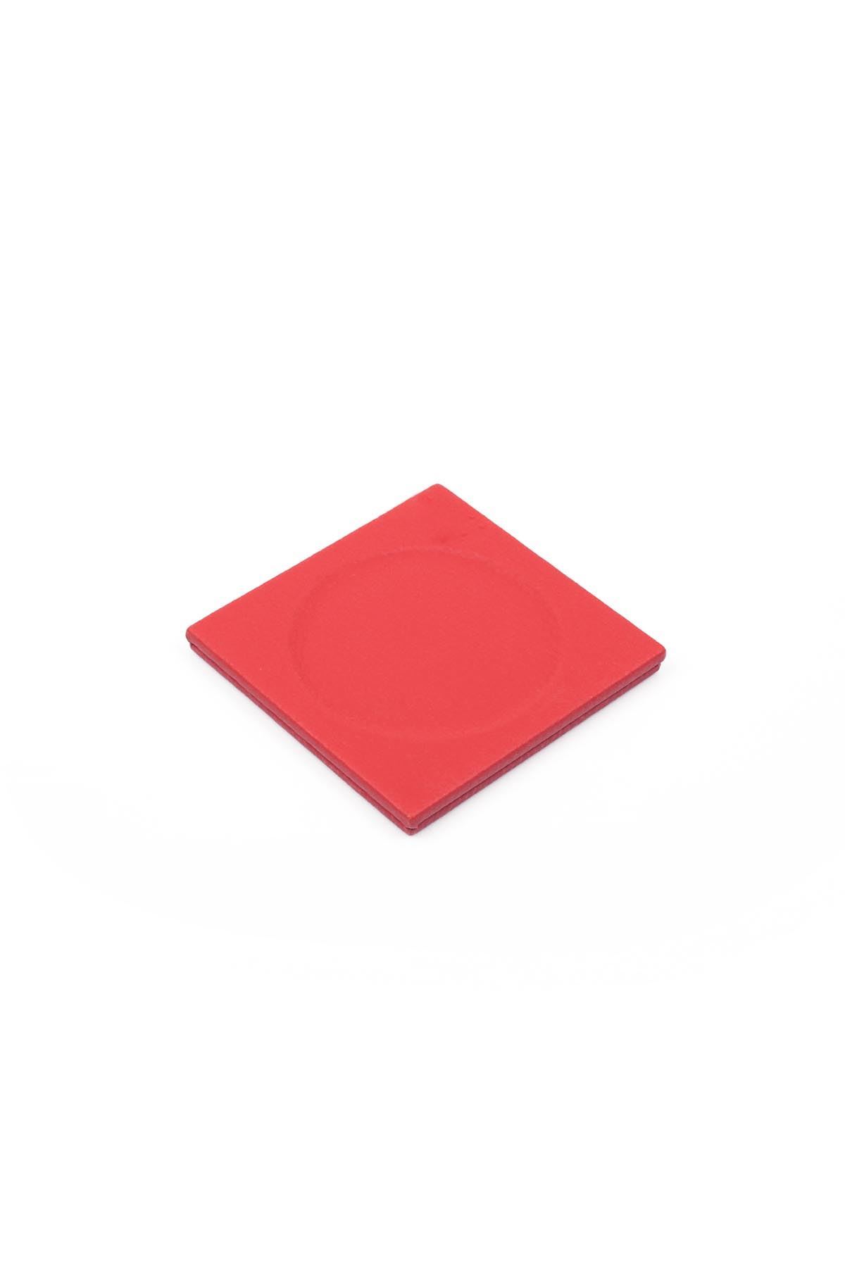 Kırmızı Deri Sümen Takımı 10 Parça – Masa Sümen Takımı İkili Evrak Raflı