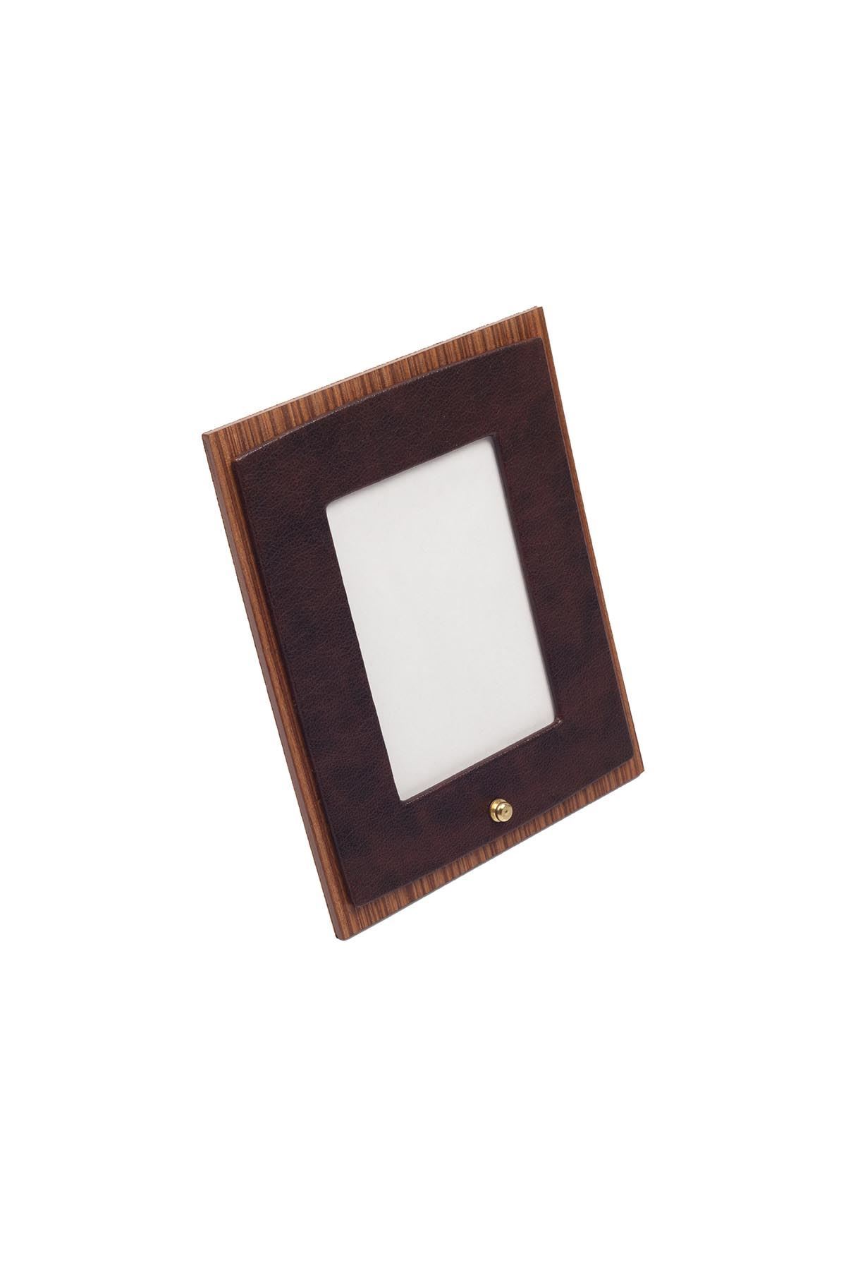 Star Lüks Deri Sümen Takımı – 11 Parça Kahverengi | İkili Evrak Raflı Masa Sümen Takımı