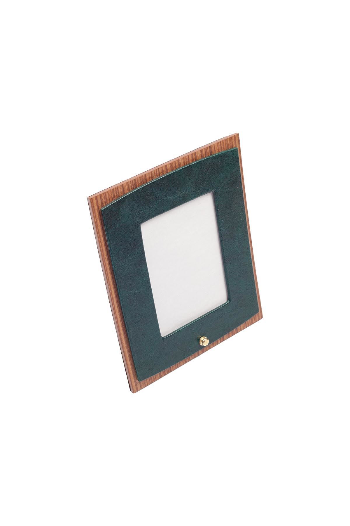 Star Lüks Deri Sümen Takımı – 11 Parça Yeşil | Tekli Evrak Raflı Masa Sümen Takımı