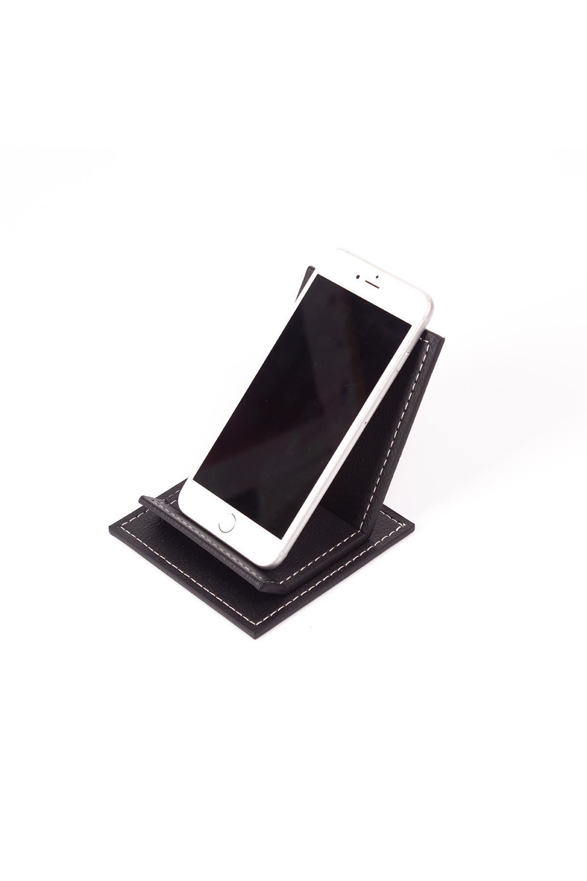 Vega Deri Sümen Takımı – 14 Aksesuarlı İkili Evrak Raflı Siyah | Lüks Masa Sümen Takımı