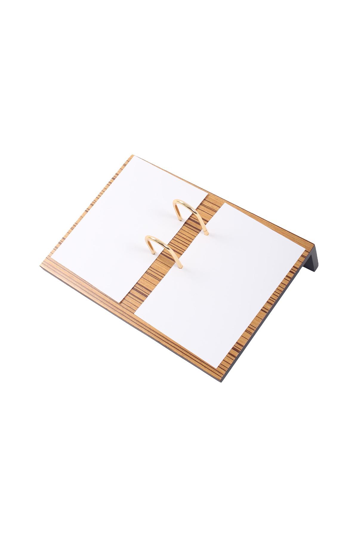 Zebrano Ahşap Sümen Takımı – 10 Parça El Yapımı Lüks Ahşap Sümen Takımı | Yönetici Ofis Masa Seti