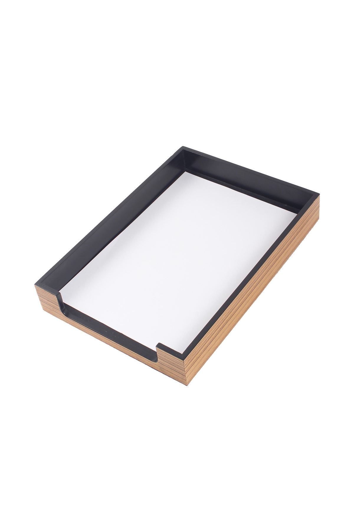 Zebrano Ahşap Sümen Takımı – 10 Parça El Yapımı Lüks Ahşap Sümen Takımı | Yönetici Ofis Masa Seti