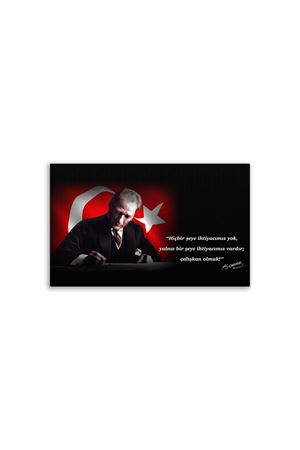 Atatürk Dekoratif Kanvas Tablo