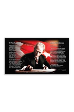 Atatürk Dekoratif Kanvas Tablo