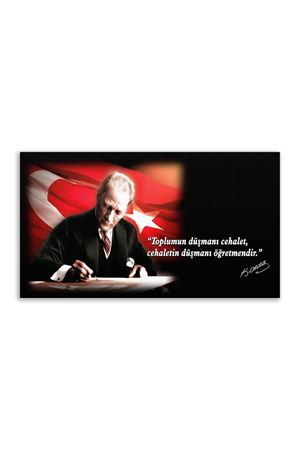 Atatürk Dekoratif Kanvas Tablo