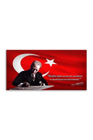 Atatürk Dekoratif Kanvas Tablo