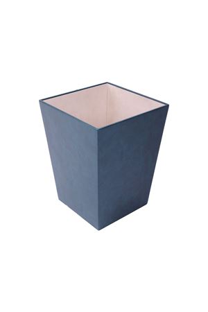 Deri Çöp Kovası Yeşil 