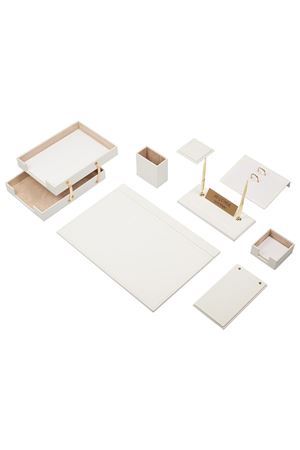 Özel Deri Sümen Takımı Oluşturma Beyaz